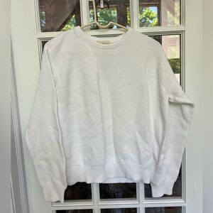 White Knitted Sweater